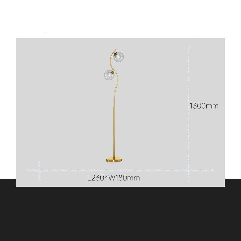 Luxury Crystal Vertical Floor Lamp