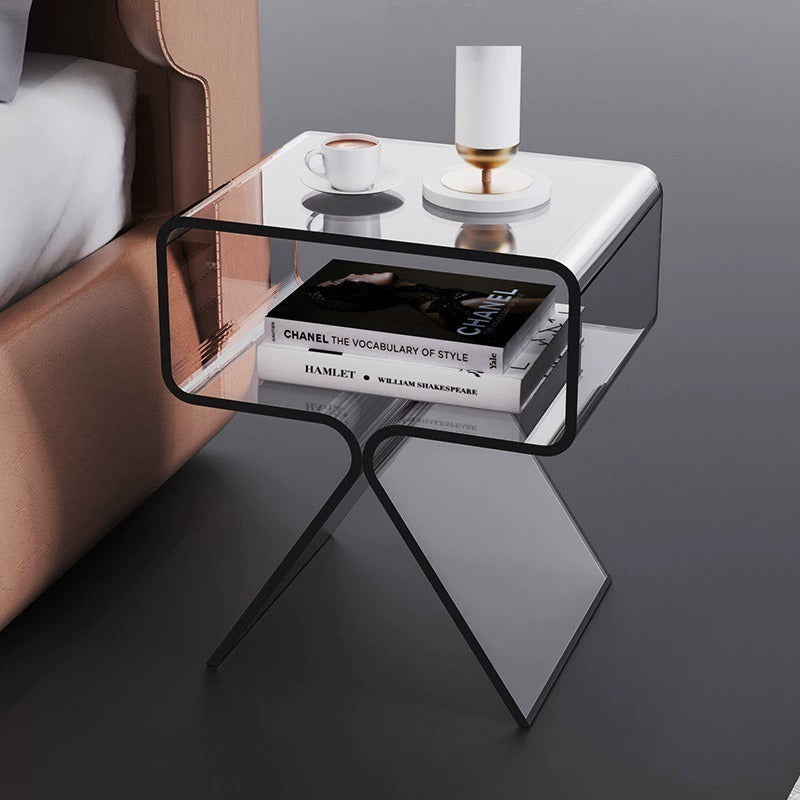 Minimalist Transparent Acrylic Table