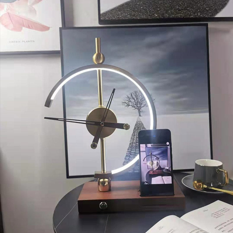 Luxury Wireless Charging Desk Lamp