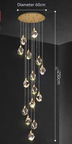 Luxe Crystal Elegance Pendant Chandelier