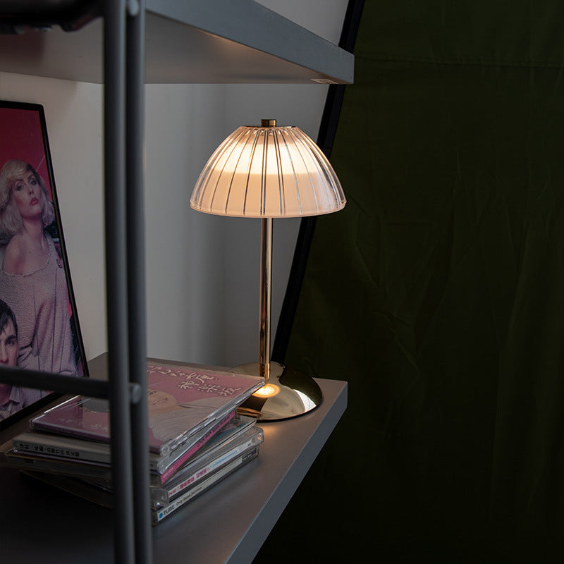 Bedroom Bedside Retro Crystal Lamp