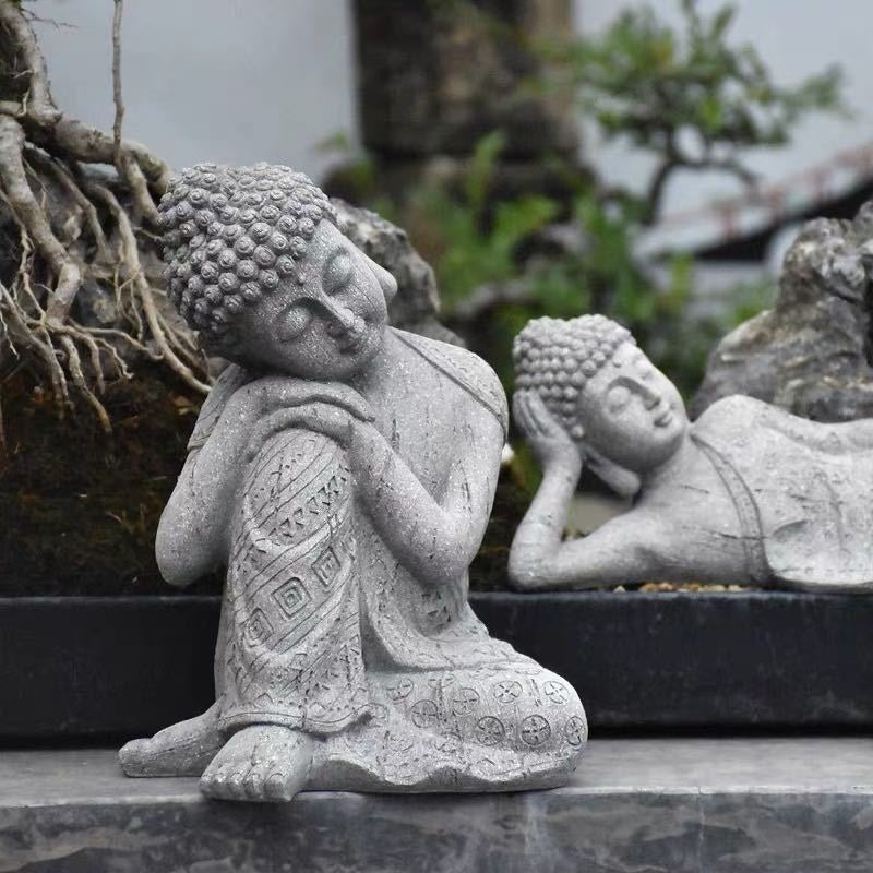 Outdoor Buddhist Resin Sculpture