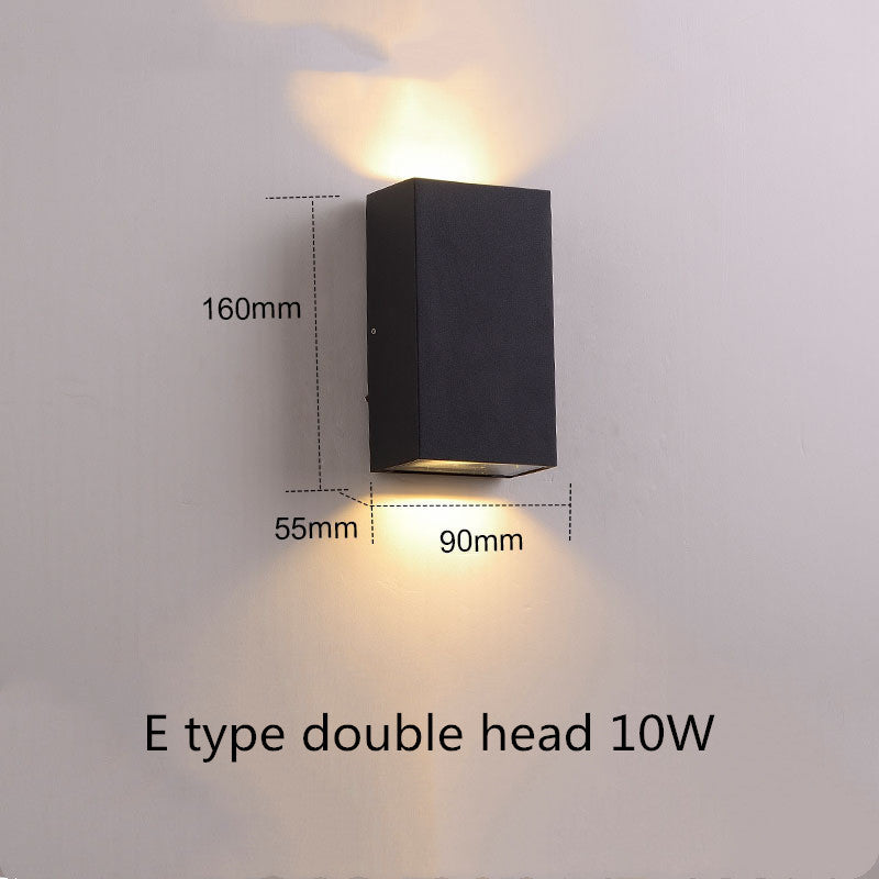 Versatile collection of outdoor LED wall lights