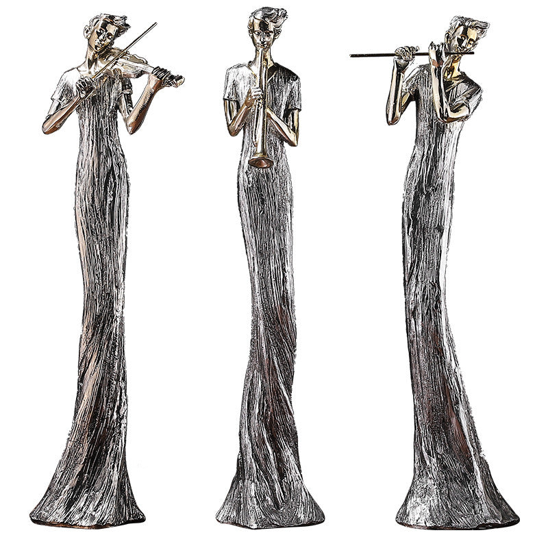 Symphony of Elegance Resin Statuettes