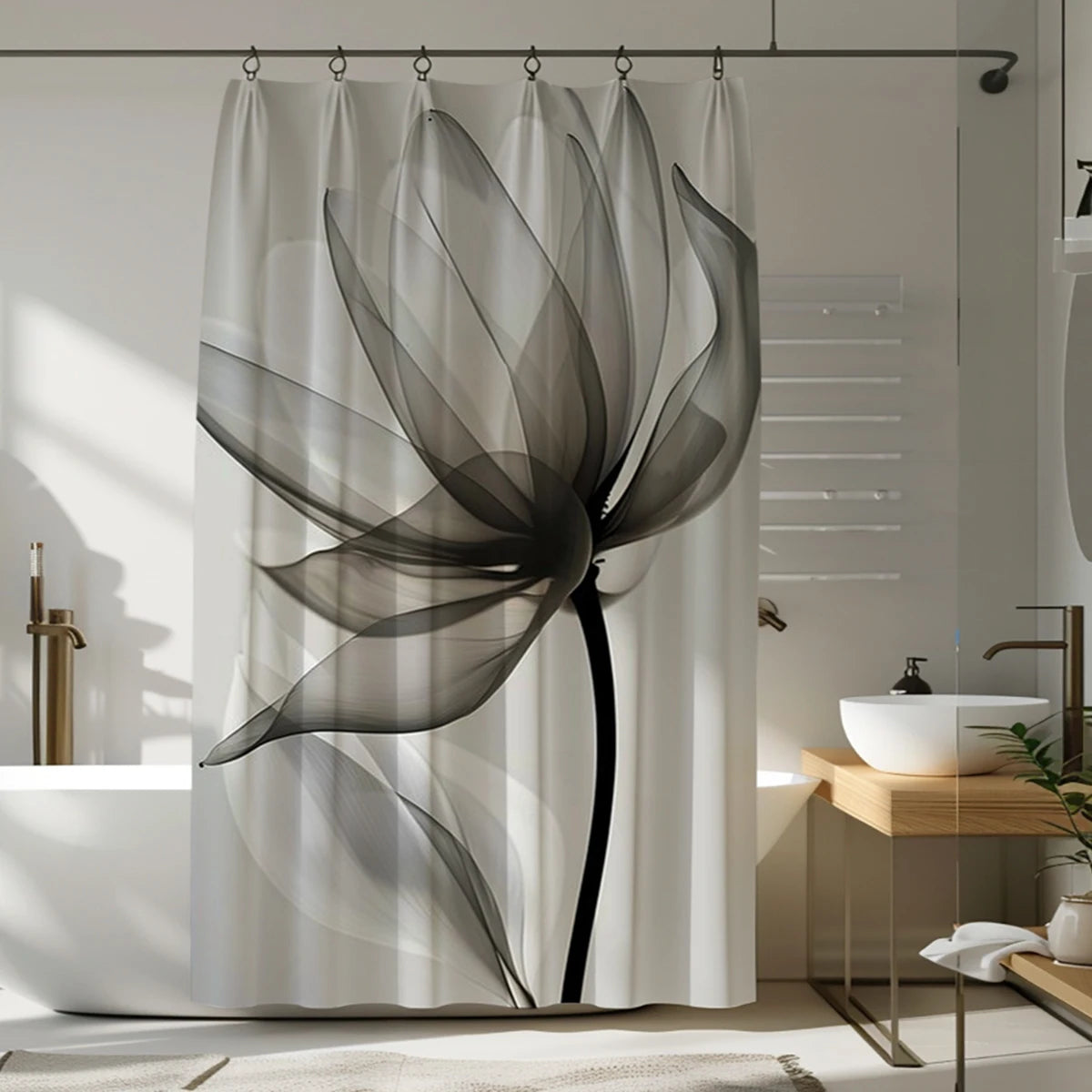 Polyester Shower Curtain