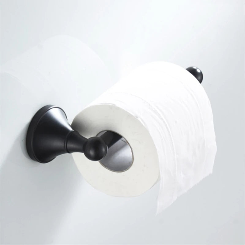 Black Toilet Paper Holder