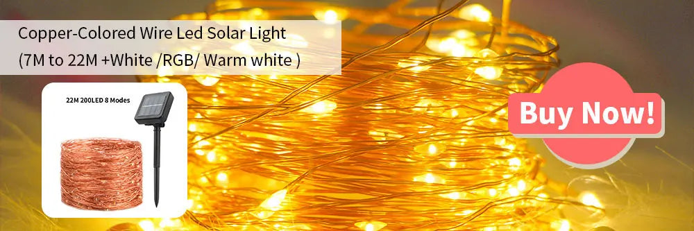 Enchanted LED Christmas Tree Garland - Multi & Warm White Lights