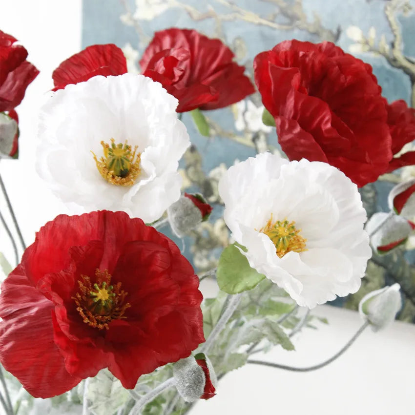 Artificial Poppies