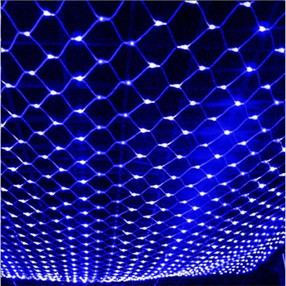 Waterproof LED Mesh String Lights – Outdoor Fairy Curtain for Christmas, Weddings, and Parties