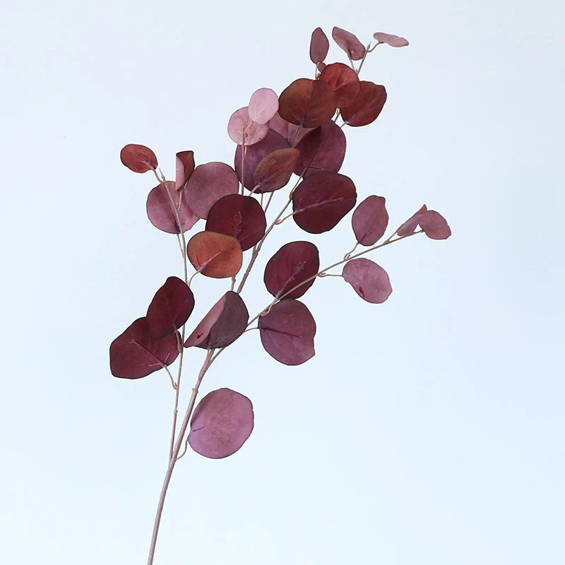 Colorful Artificial Eucalyptus Leaves