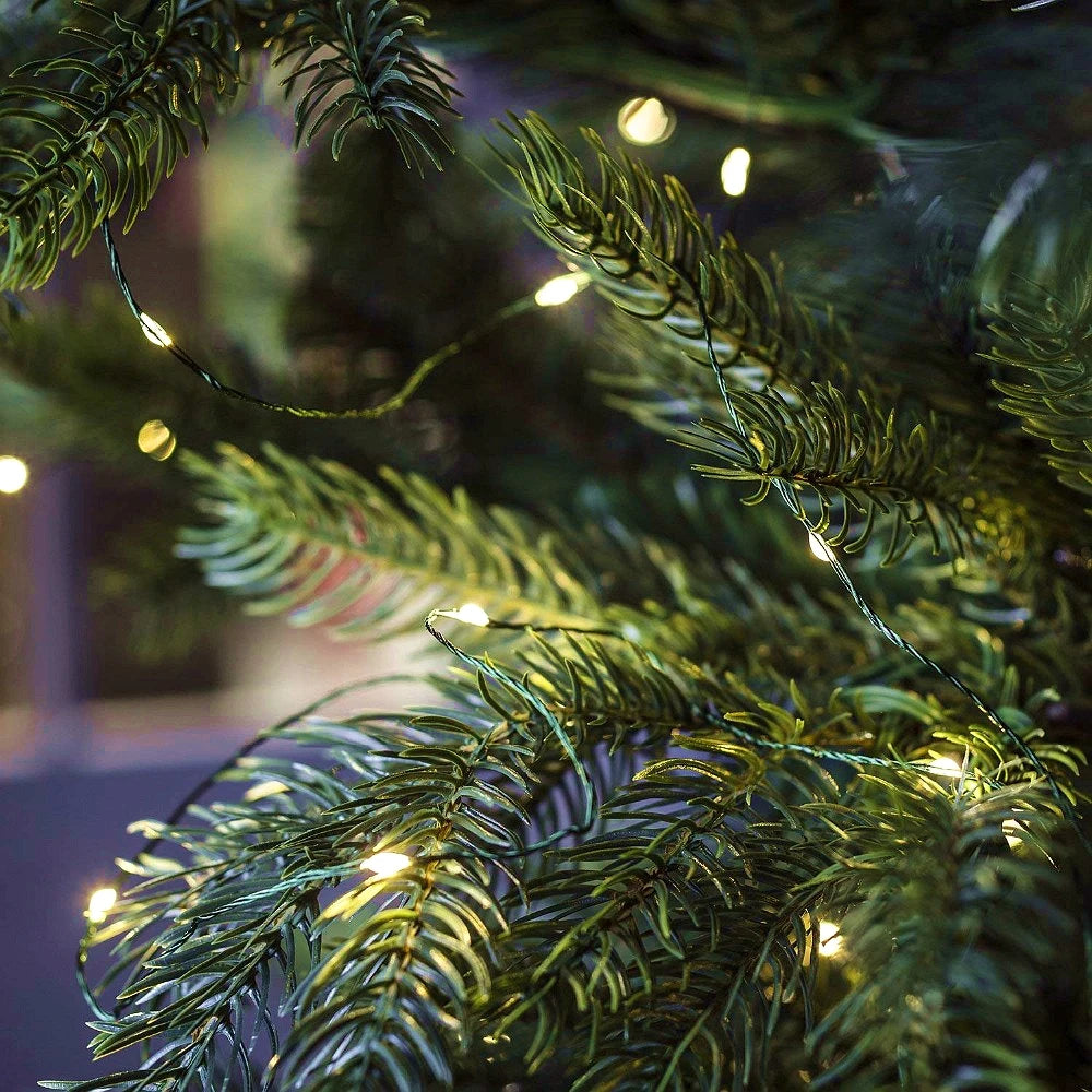 Enchanted LED Christmas Tree Garland - Multi & Warm White Lights