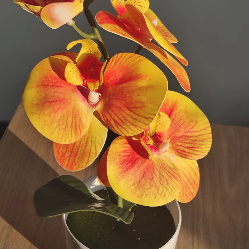 Realistic Bright Artificial Orchid