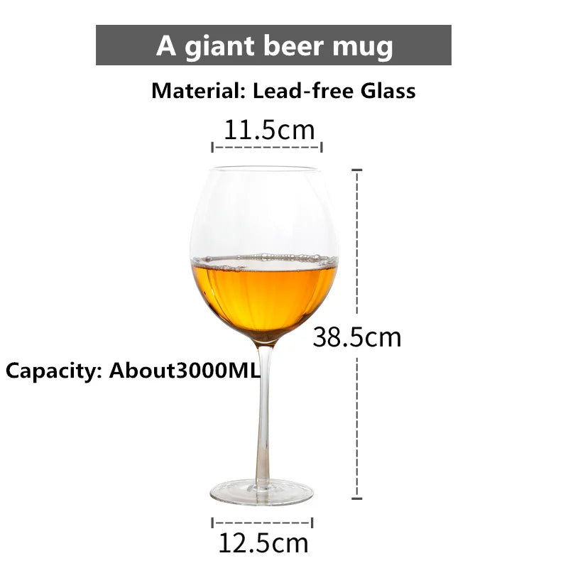 Extra Large Wine Glass 3000ML