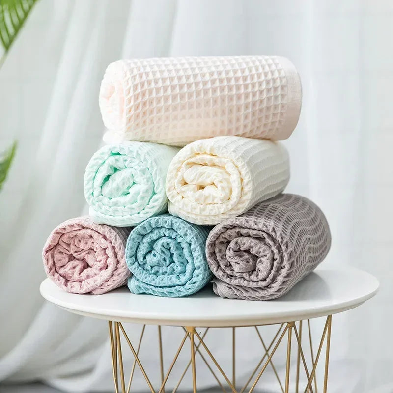 Pure Cotton Honeycomb Mesh Bath Towel