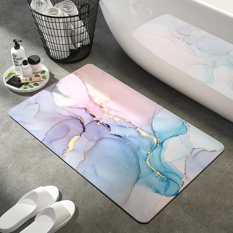 Marble Bath Mat