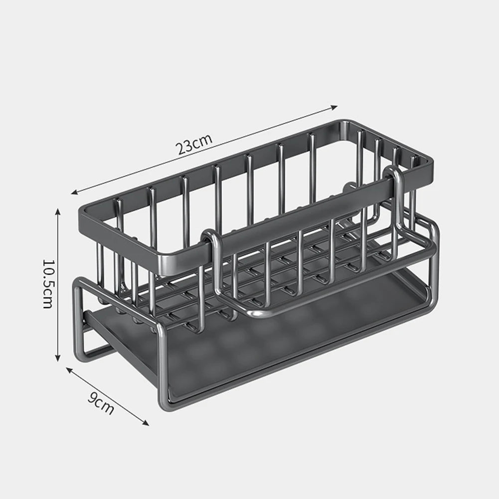 Functional Stainless Organizer for Kitchen Accessories