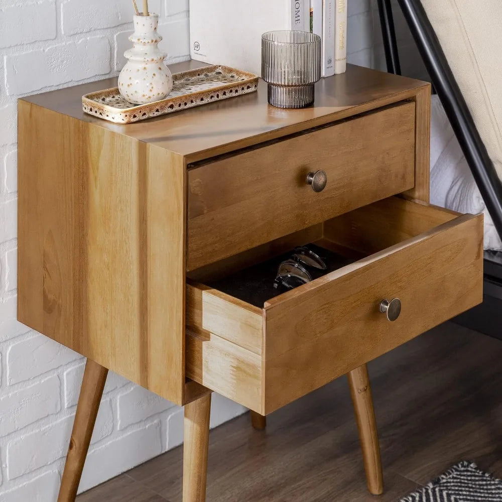 Modern Wood Bedside Table