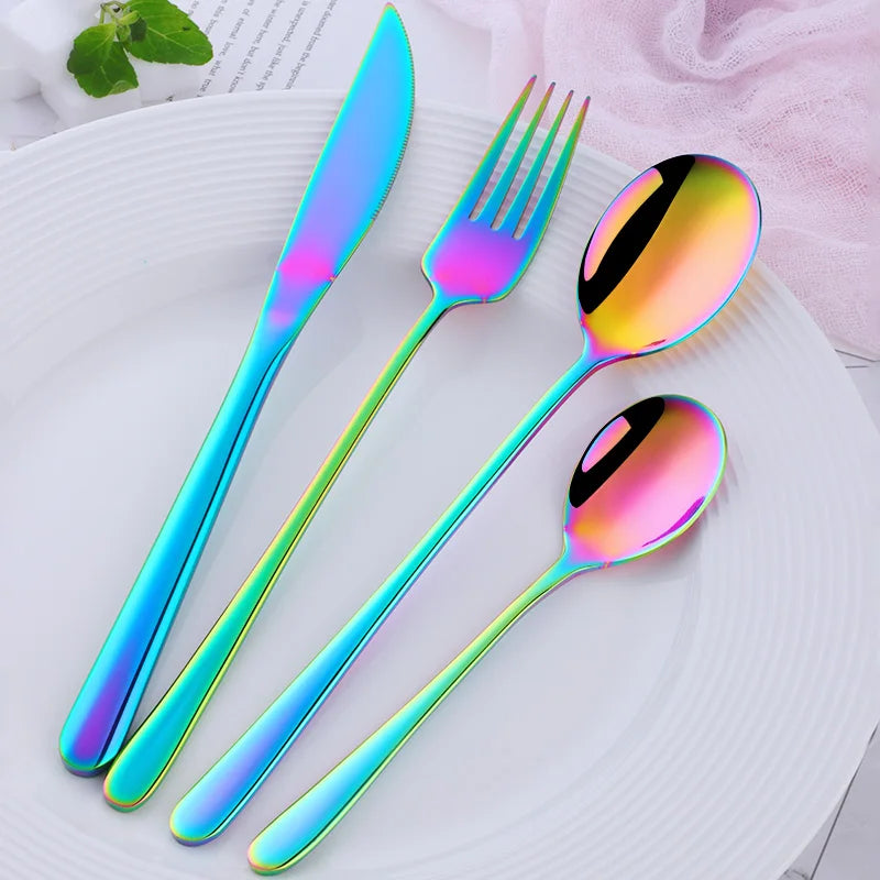 Bright Colorful Cutlery