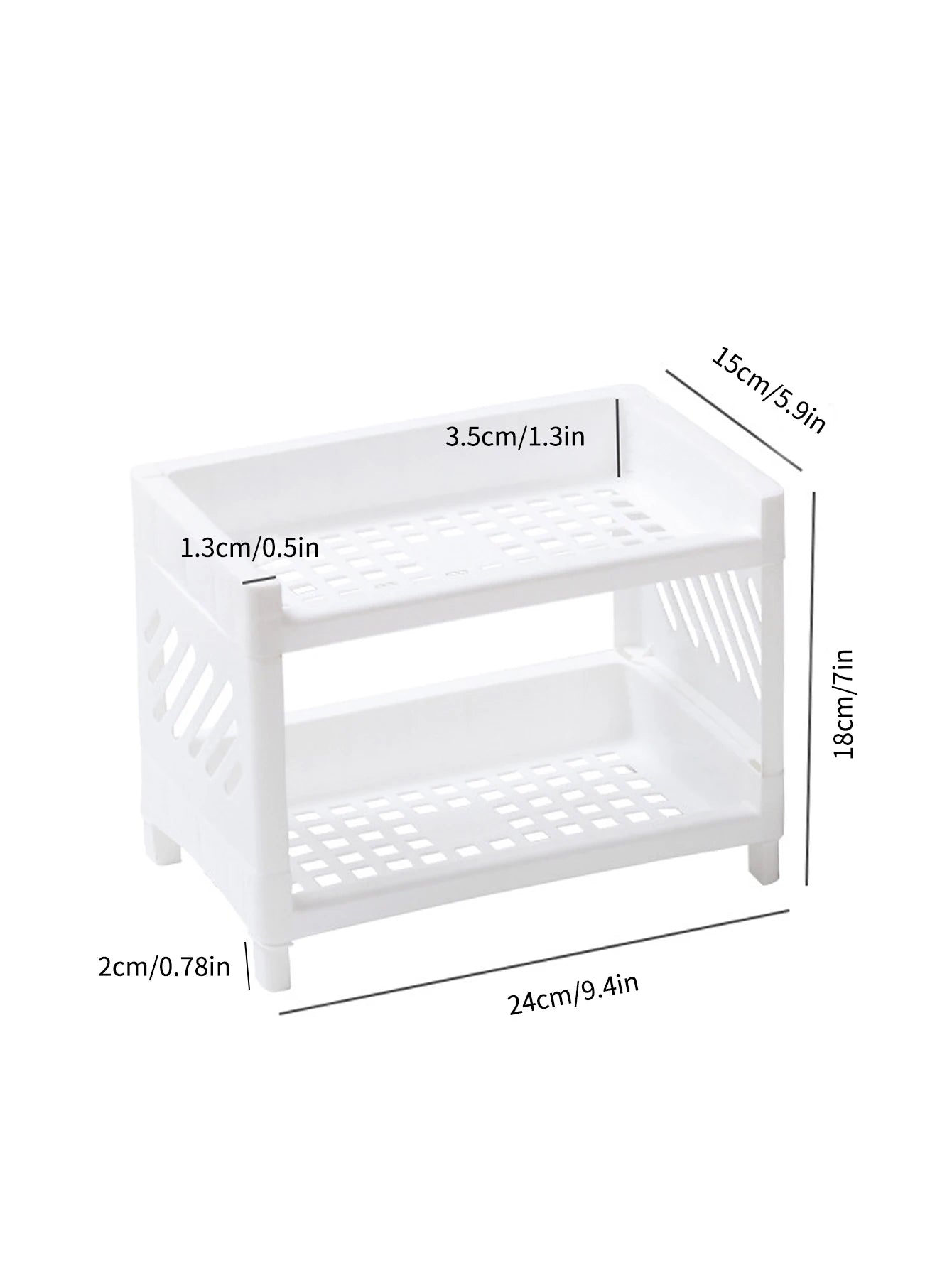 Minimalist Storage Rack for Organizing Stationery