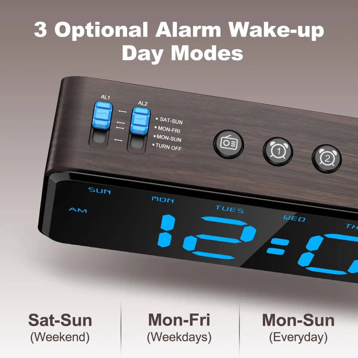 Elegant Radio Alarm Clock