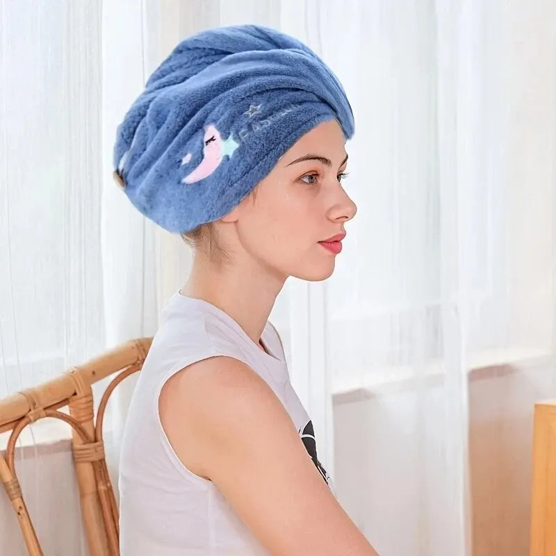 Ultra-Soft Absorbent Hair Towel