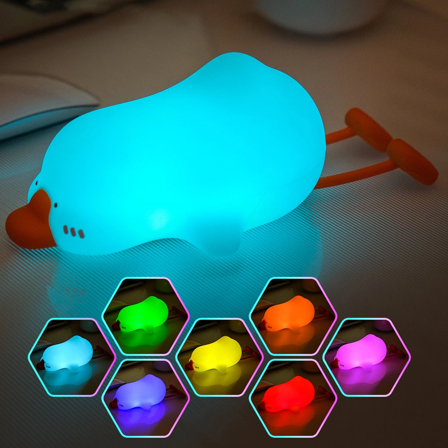 Big White Goose RGB Lamp