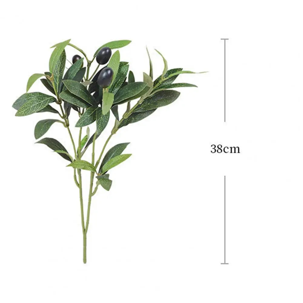 Realistic Artificial Olive Branch to Decorate Your Bouquet