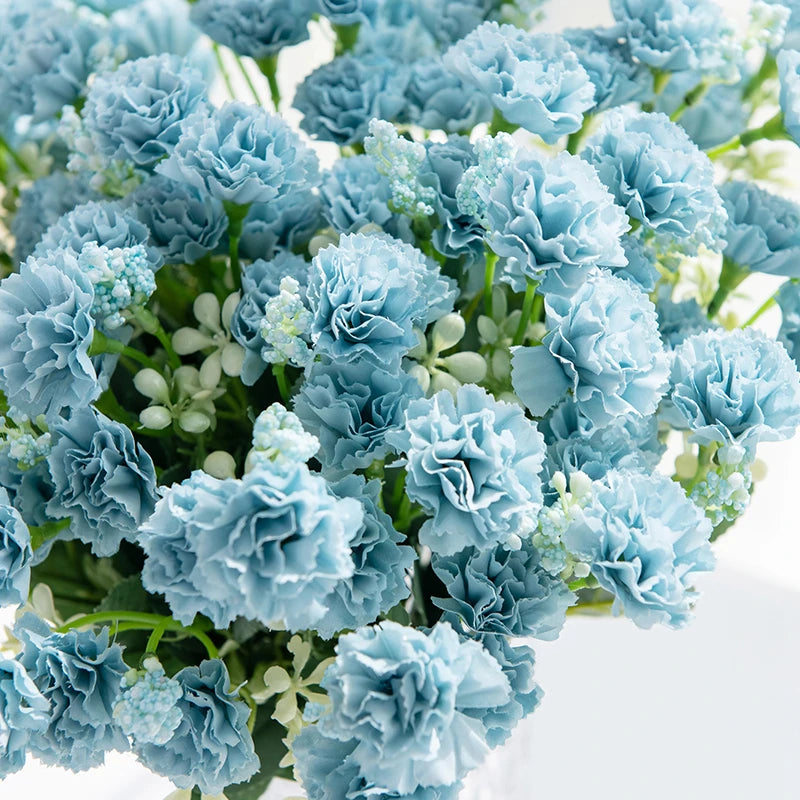 Graceful Artificial Bouquet of Carnations