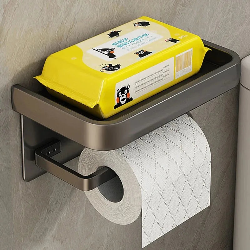 Aluminum Toilet Paper Holder