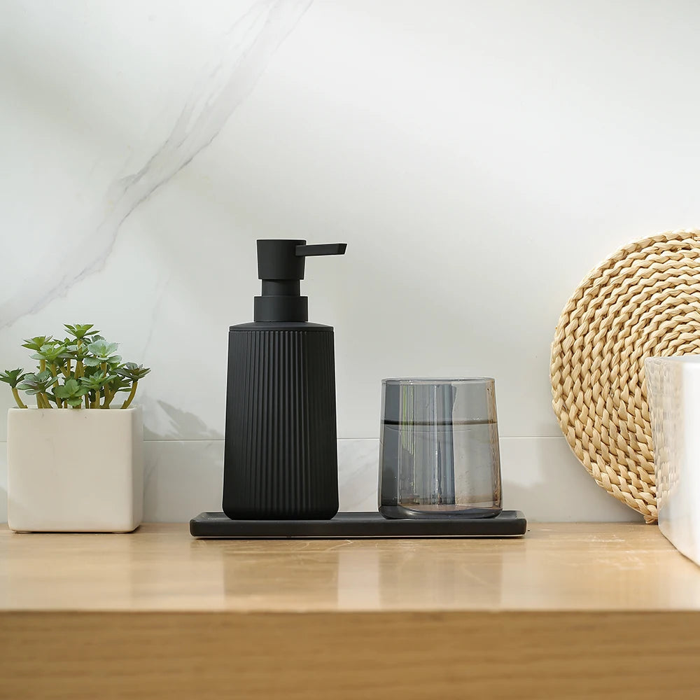 Modern Striped Hand Soap Dispenser