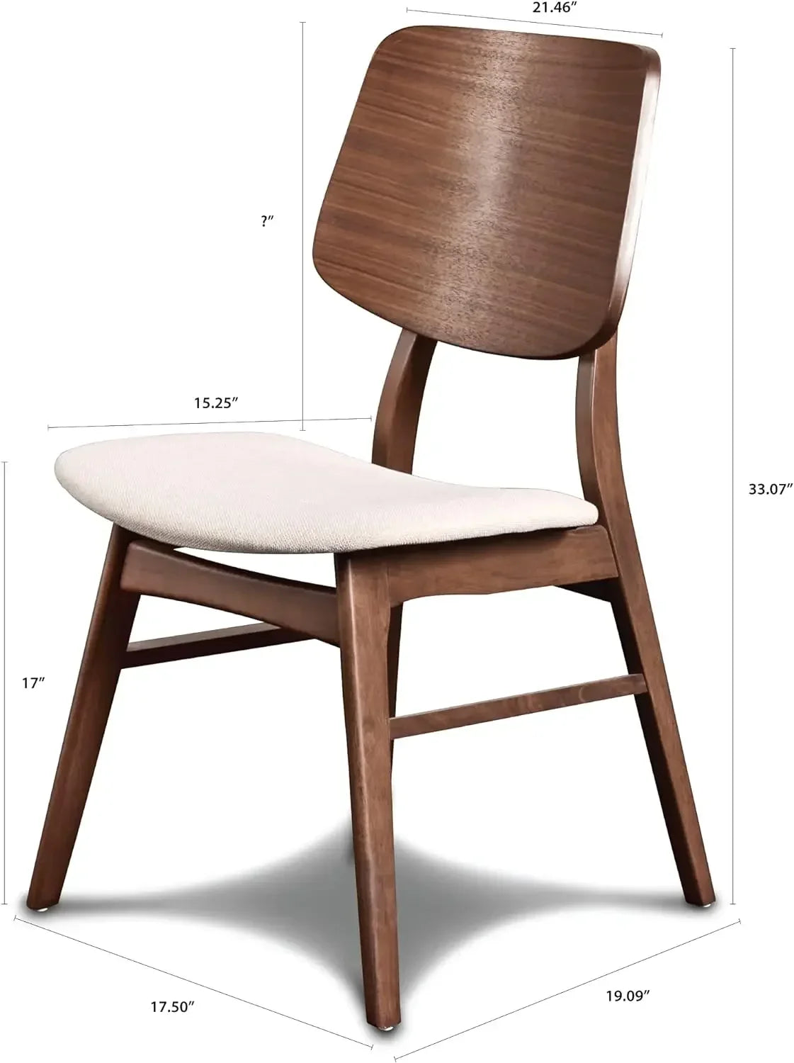 Modern Comfort Dining Chair Set of 2