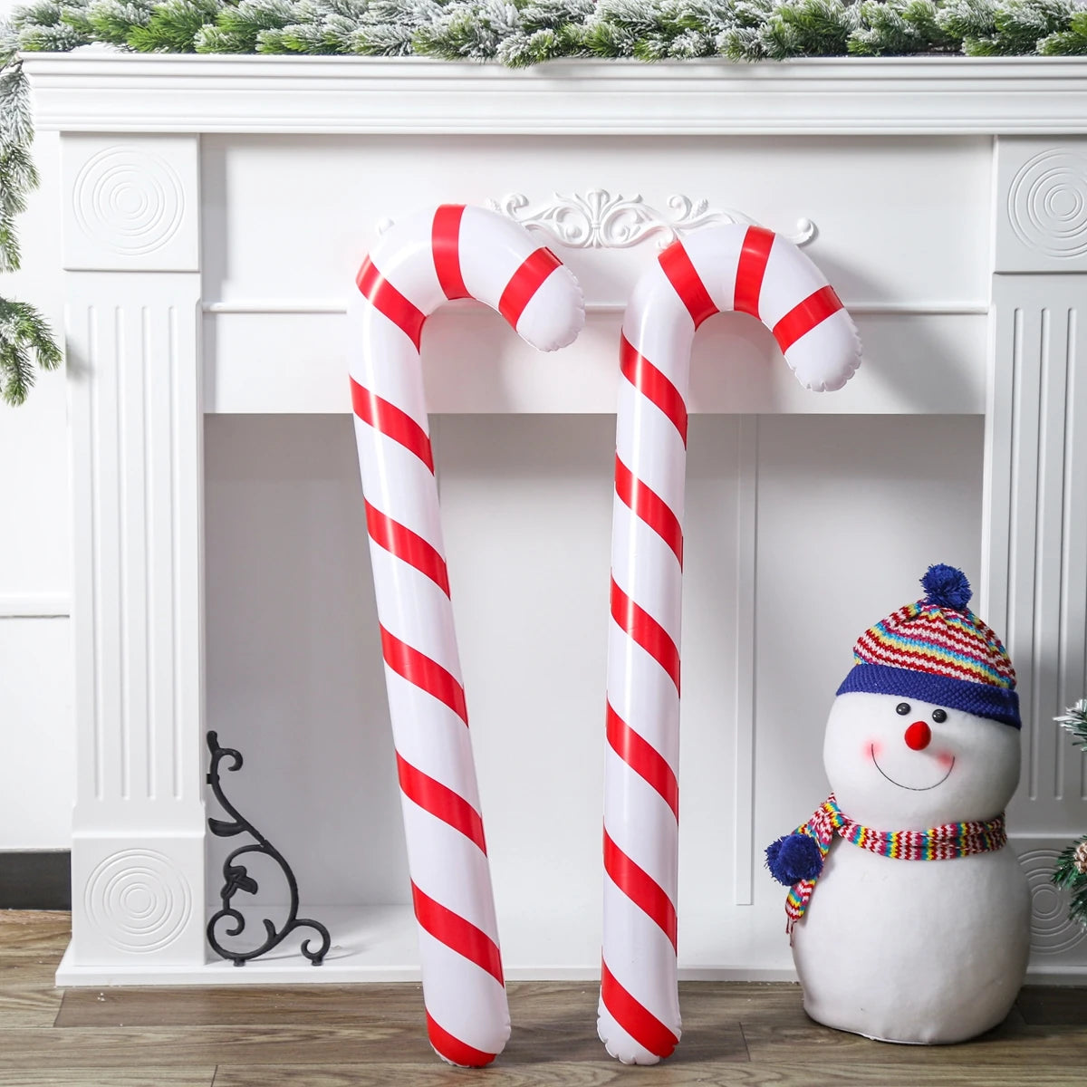 Candy Cane Delight Inflatable Christmas Ornaments