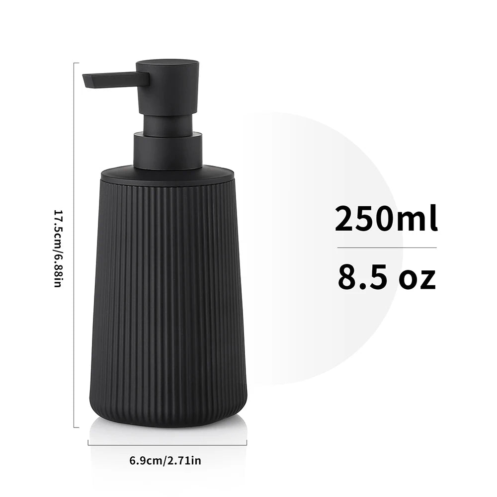 Modern Striped Hand Soap Dispenser