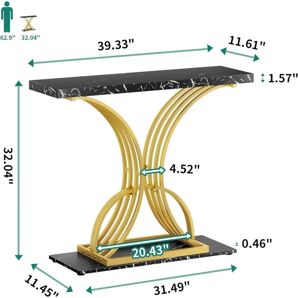 Modern Style Wood Console Table