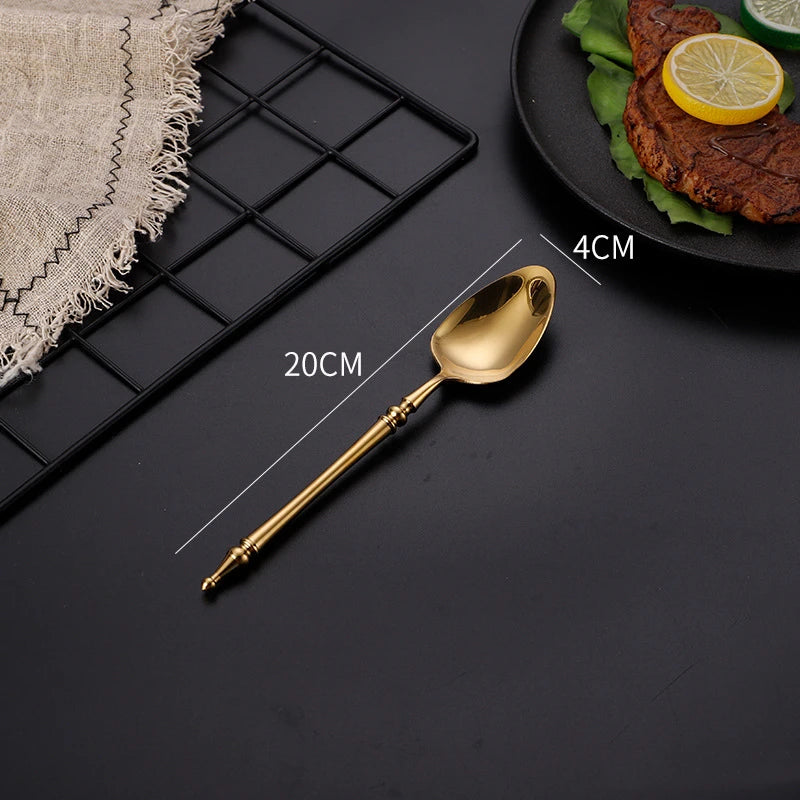 Aristocratic European-Style Cutlery