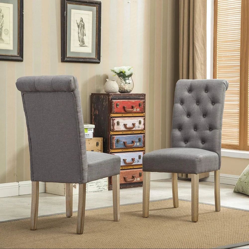 Practical Wood Chairs 2-Piece Set