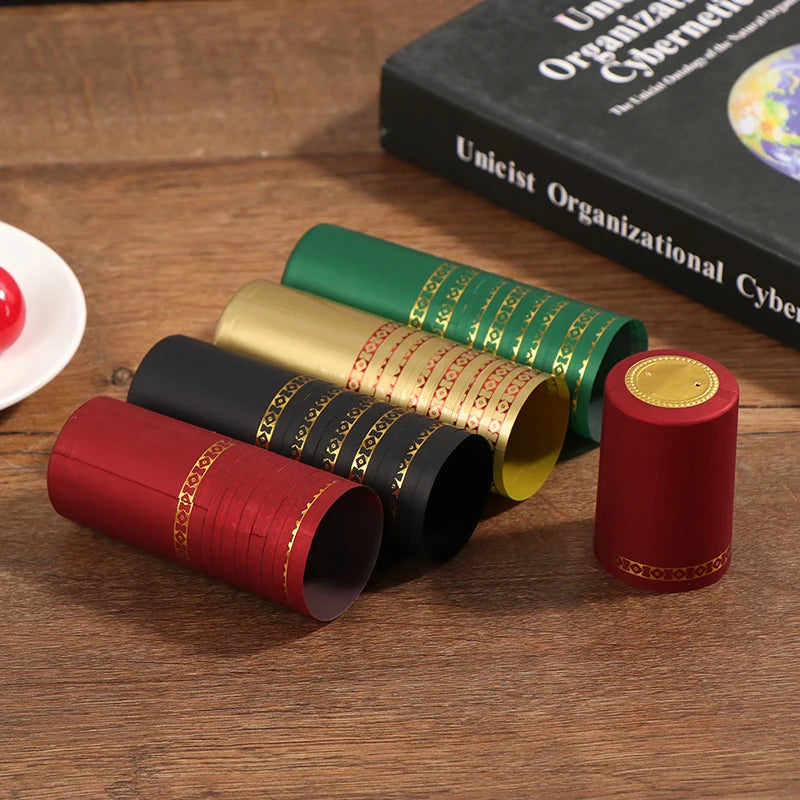 Premium Wine Bottle Seal Covers - 10 PCS