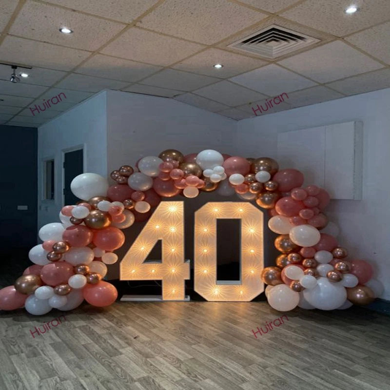 Majestic LED Birthday Number Light - Perfect for Every Celebration