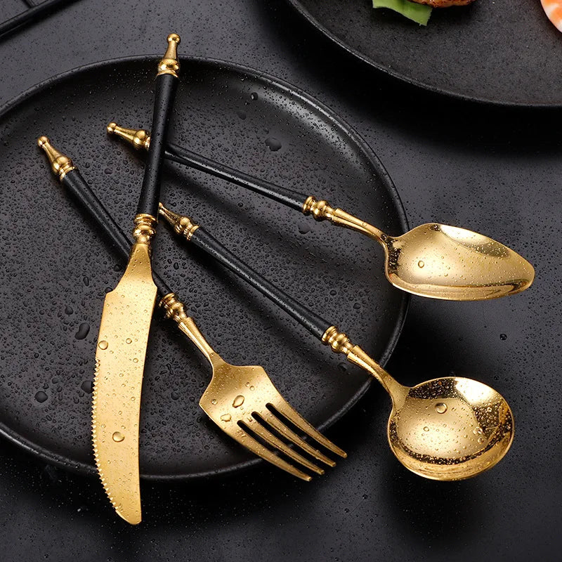 Aristocratic European-Style Cutlery