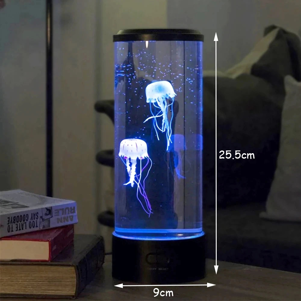 Color Changing Jellyfish LED Lamp