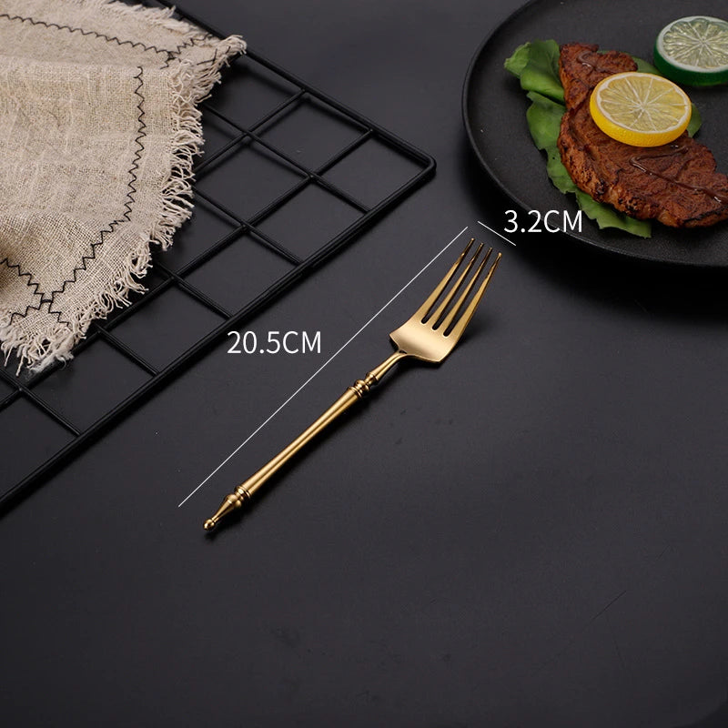 Aristocratic European-Style Cutlery