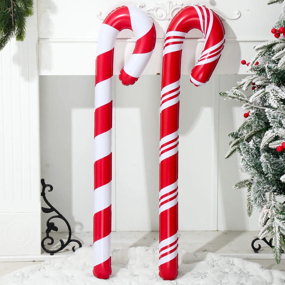 Candy Cane Delight Inflatable Christmas Ornaments