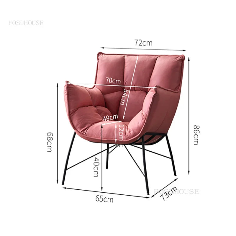 Stylish Nordic Living Room Armchair