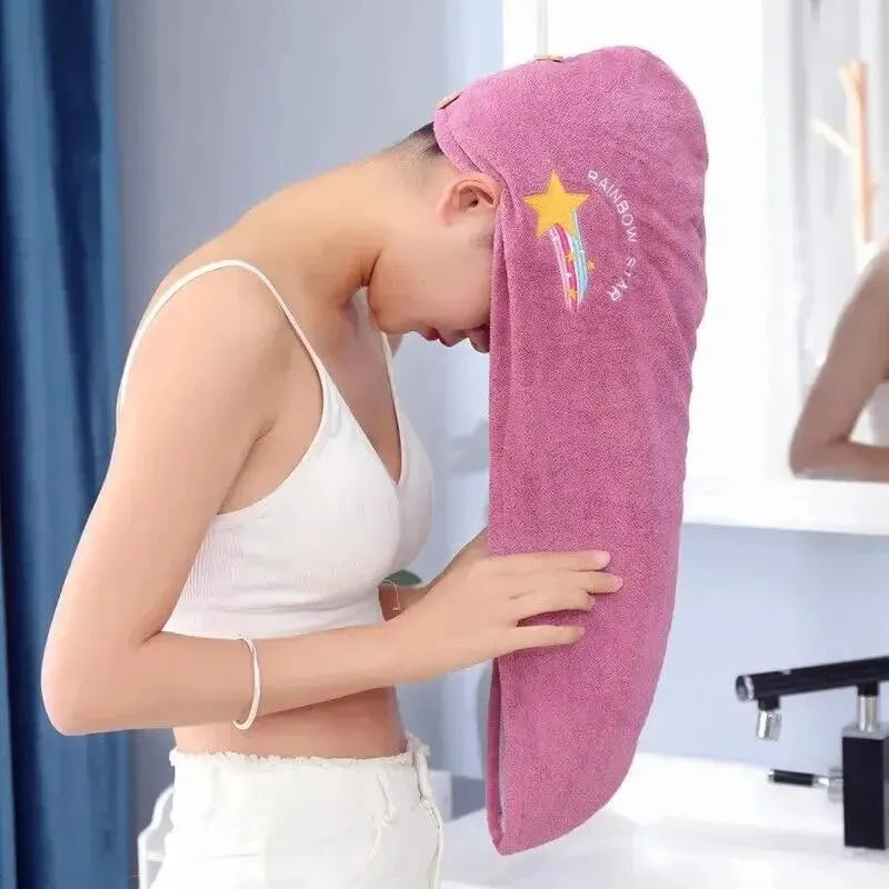 Ultra-Soft Absorbent Hair Towel