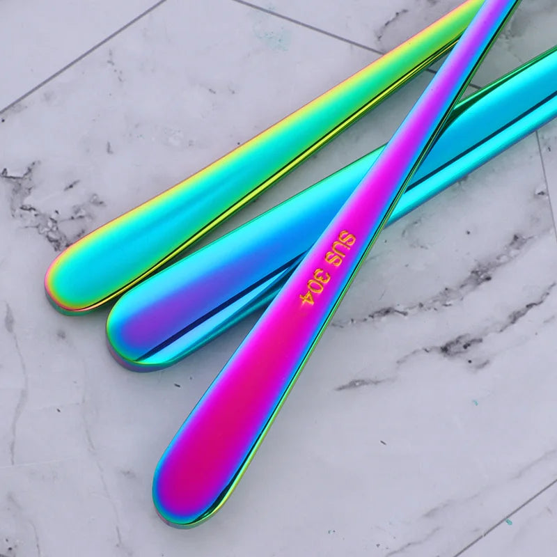 Bright Colorful Cutlery