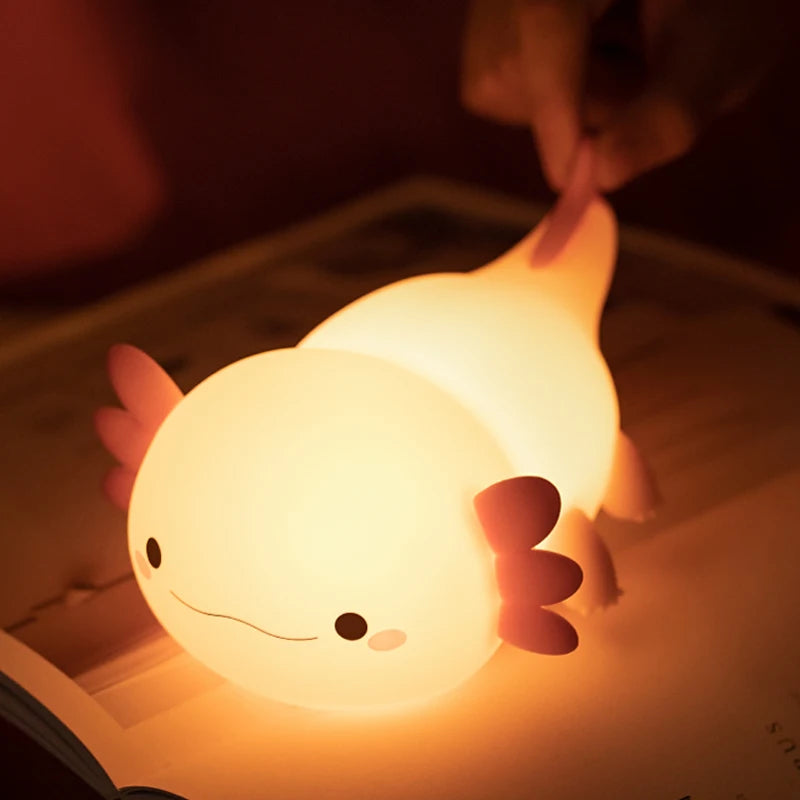 Adorable Axolotl Night Light