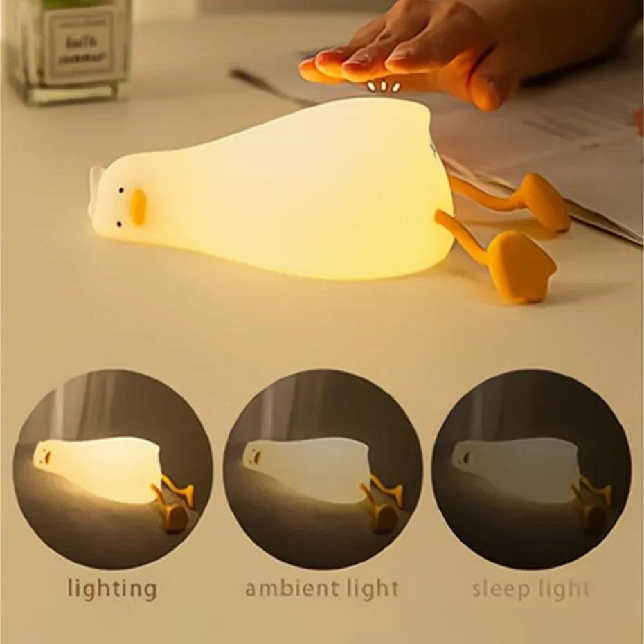 Squishy Duck LED Night Light