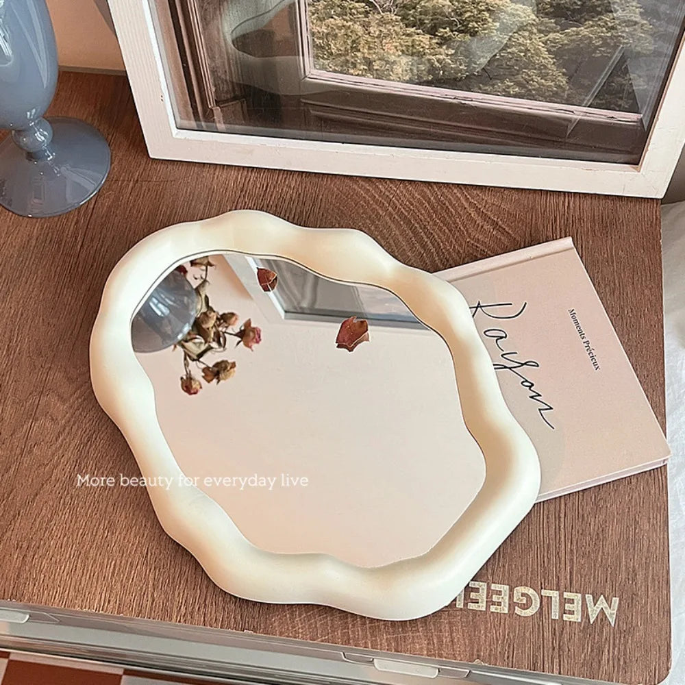 Cloud-Shaped Decorative Makeup Mirror