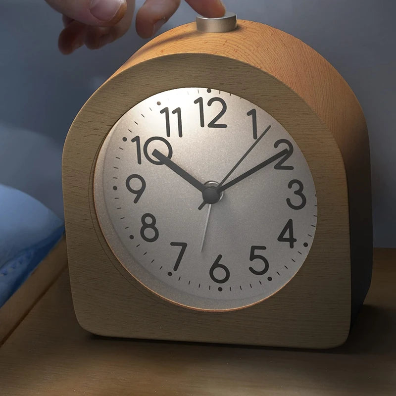 Wooden Alarm Clock