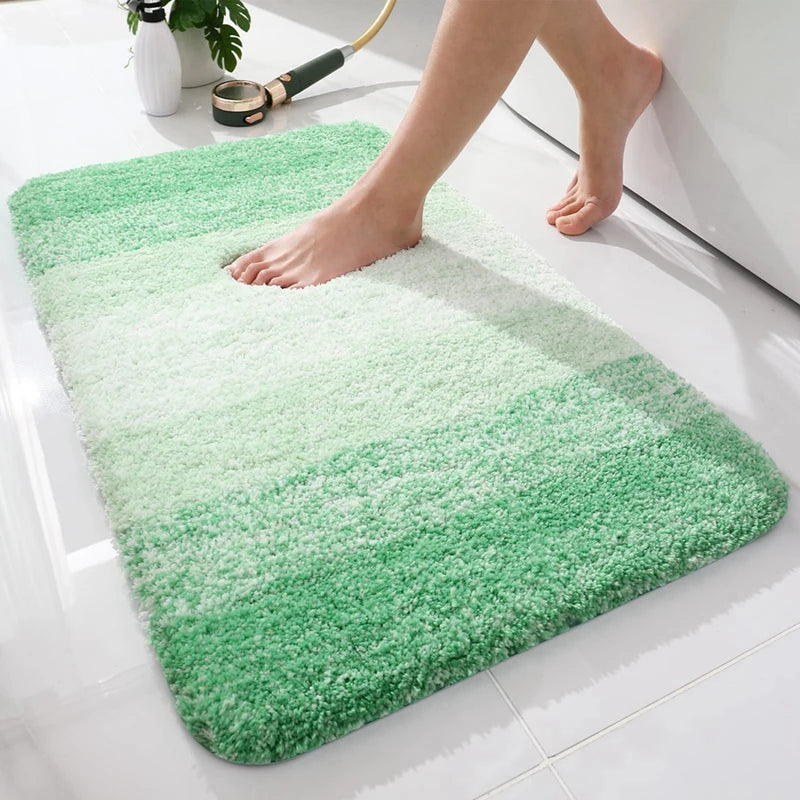 Green Luxurious Comfort Bath Mat